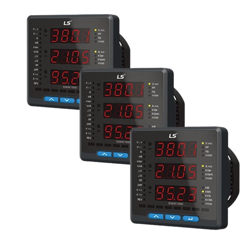 Đồng hồ đo điện áp kỹ thuật số 50/60Hz,AC/DC88-264V Ls GIMAC-DC,M485